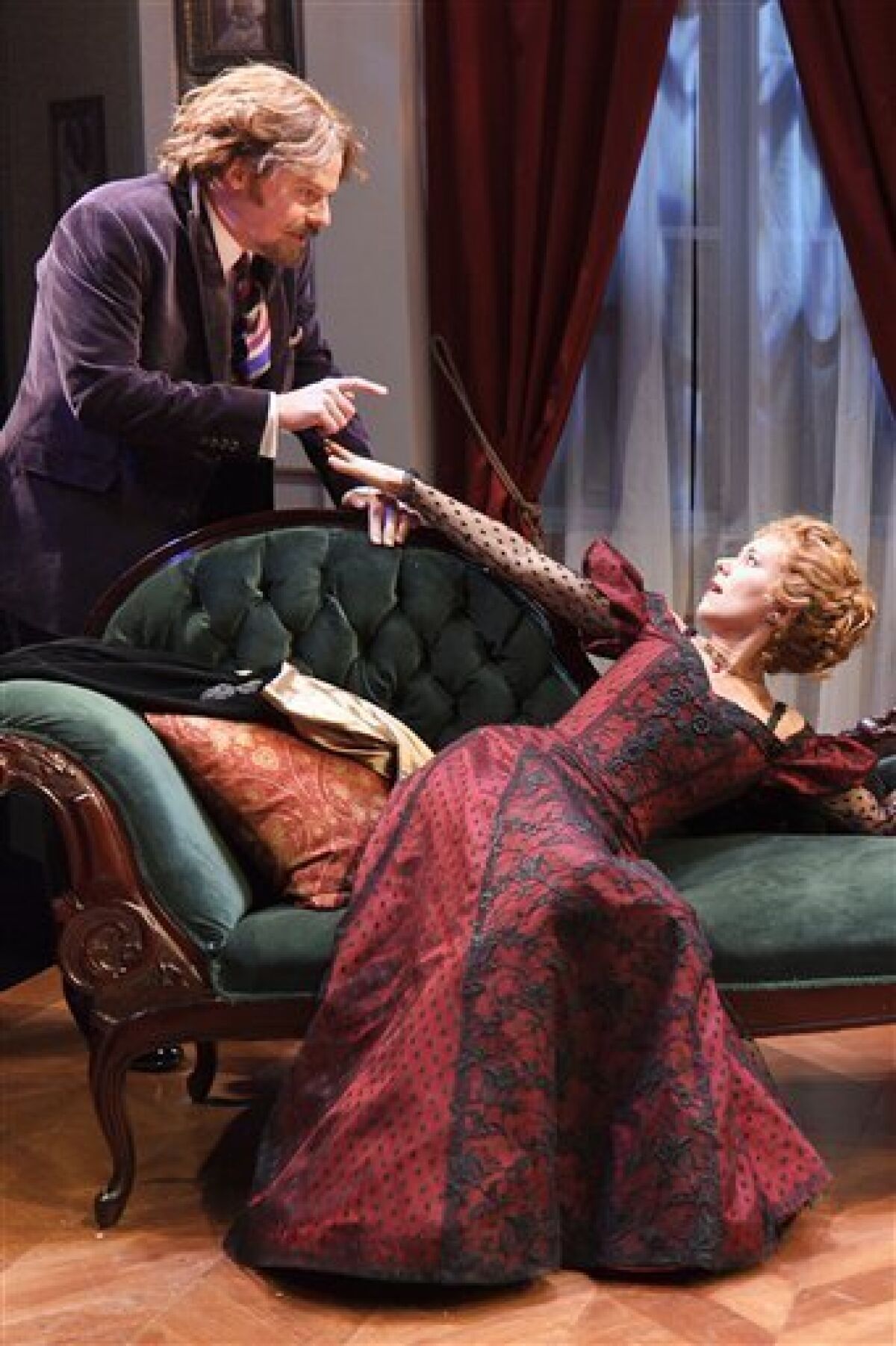 Sparkling revival of Shaw satire 'The Philanderer' - The San Diego